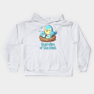 Guardian of the Nest: Mom's Love Kids Hoodie